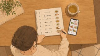 毎日の「今日何作ろう」をゼロにした、我が家の献立の仕組み