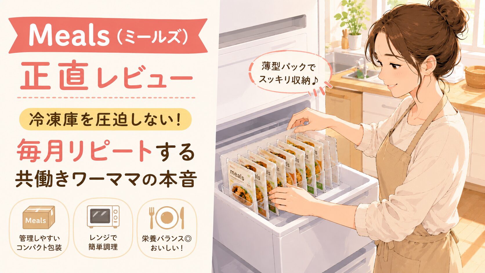 Meals正直レビュー　アイキャッチ
